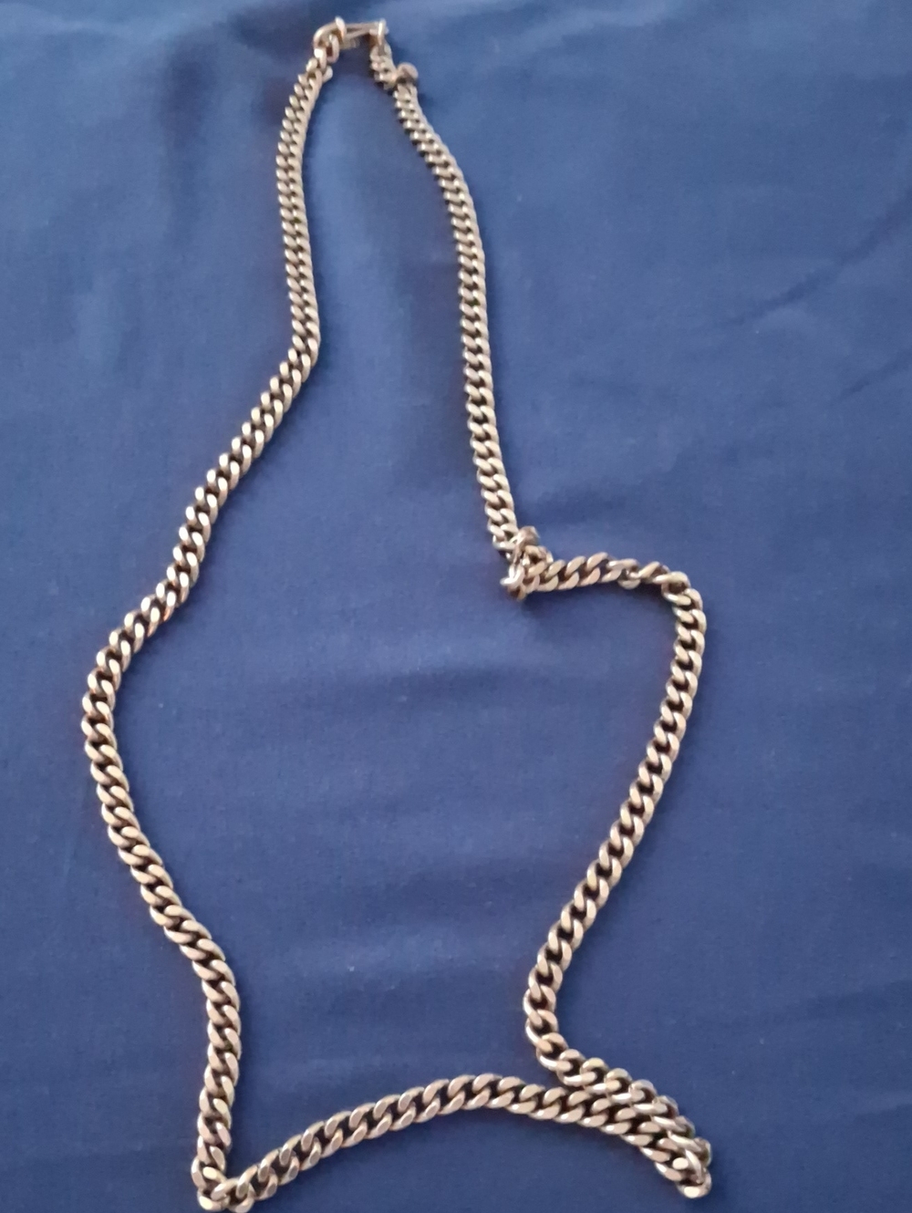 Classic Sterling Silver Curb Chain Necklace - Unisex